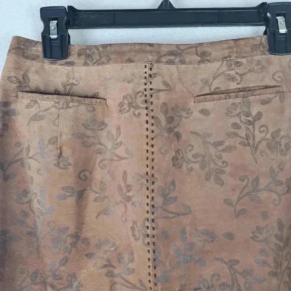 EUC Tyler Boe Leather Skirt Size 2 - Picture 3 of 8